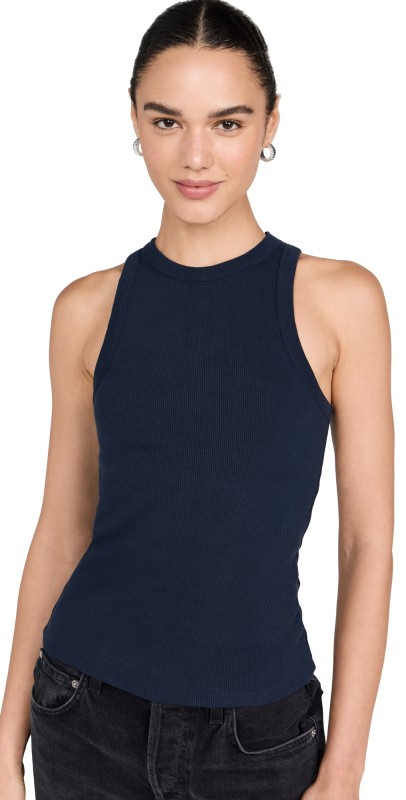 Sold Out NYC The Not So Basic Tank Navy