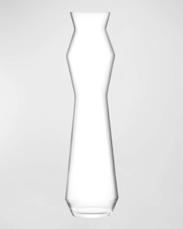 Sculpt 39.25" Vase, Clear