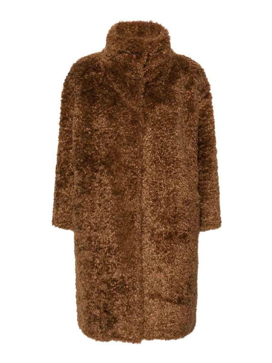 Herno Manteau Au Genou - Camel