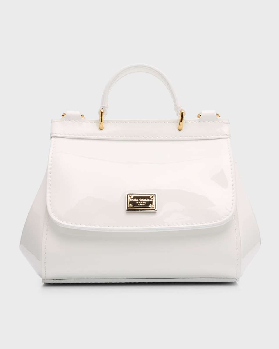 Girl's Sicily Patent Leather Bag