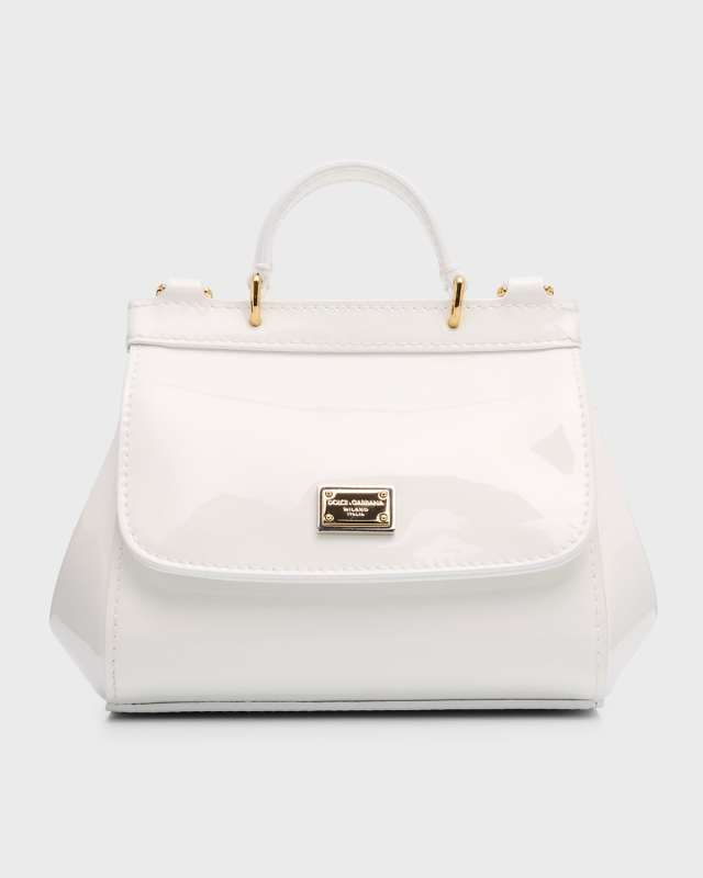Girl's Sicily Patent Leather Bag