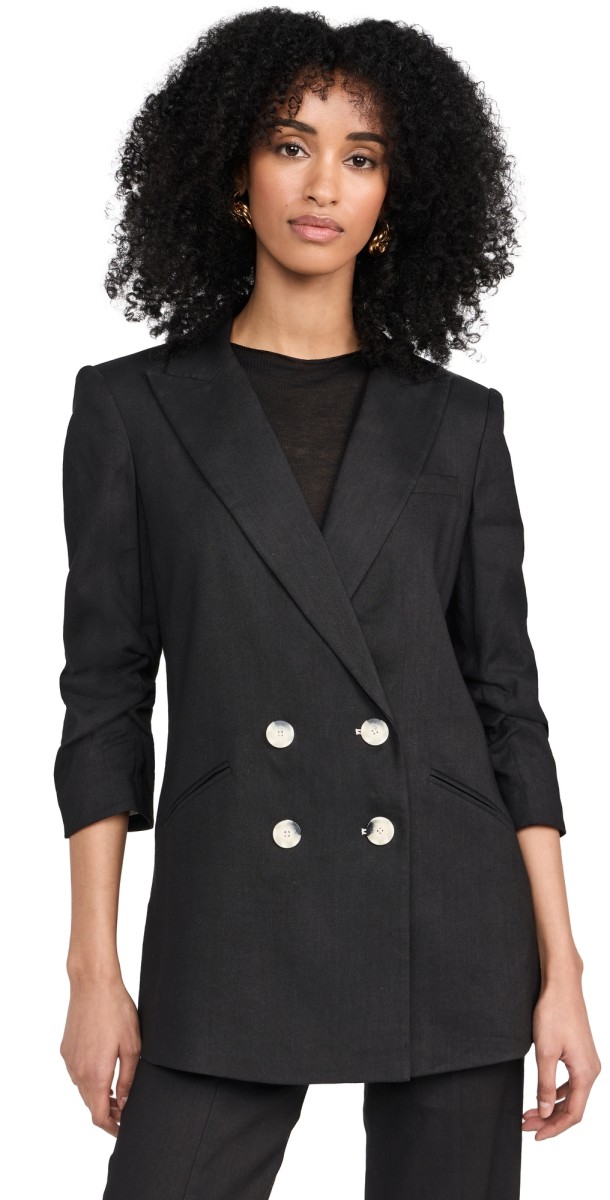 Veronica Beard Kiernan Dickey Jacket Black