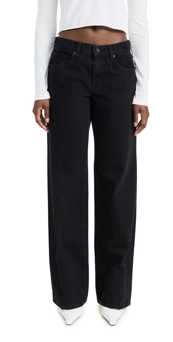 SLVRLAKE Mica Low Slung Jeans Shadow Ridge