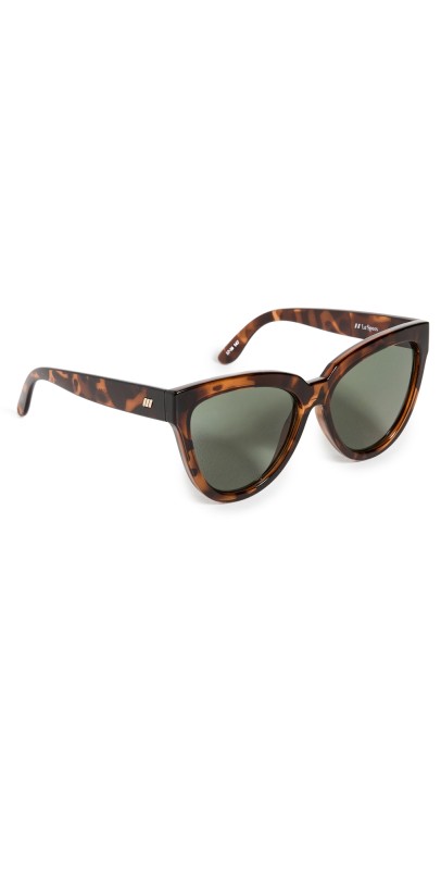 Le Specs Liar Lair Sunglasses Dark Tort