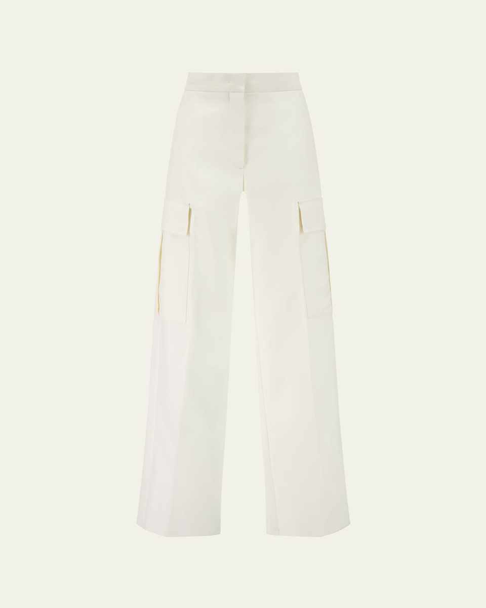 Cargo Pocket Wool Pants