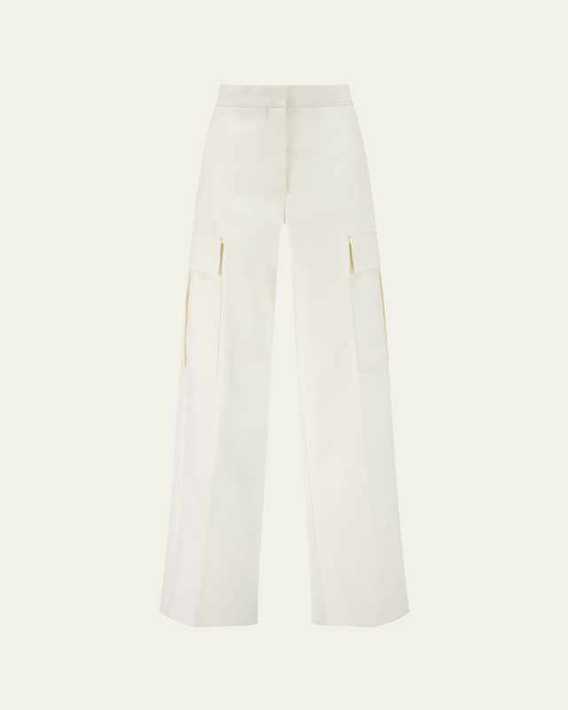 Cargo Pocket Wool Pants