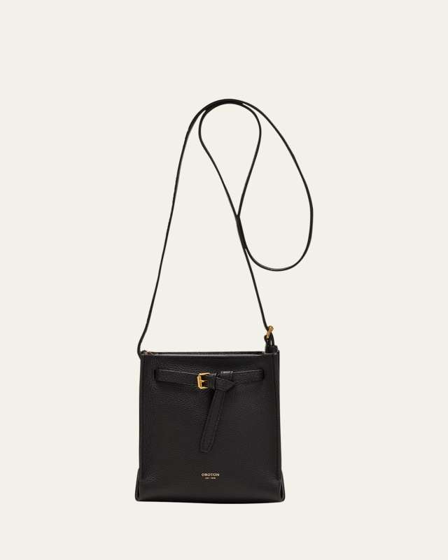 Margot Tiny Leather Bucket Bag