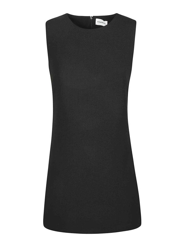 P. A.R. O.S. H. Robe Courte - Noir