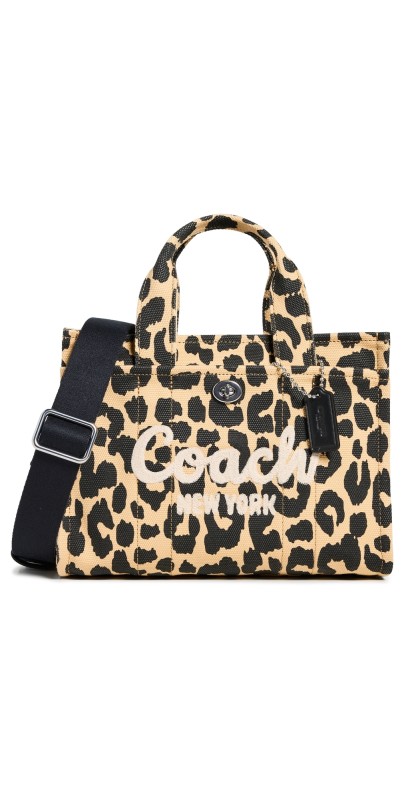 Coach Leopard Cargo Tote 26 LH/Leopard
