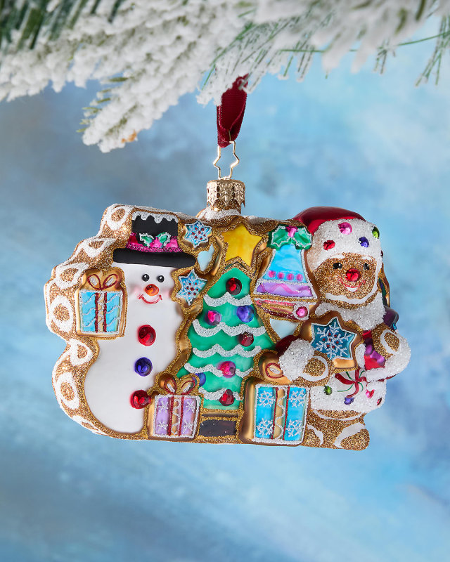 Frosted Friends Christmas Ornament