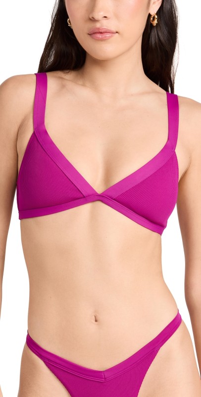 LSPACE Farrah Bikini Top Ber