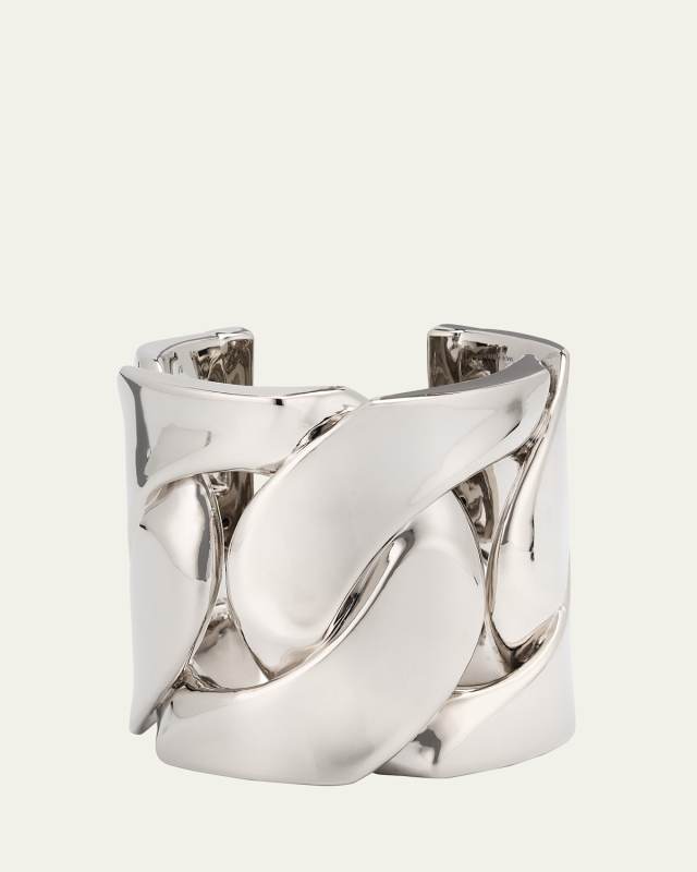 Chain Open Cuff Bracelet