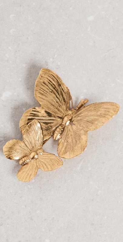 Jennifer Behr Mazarine Bobby Pin Gold