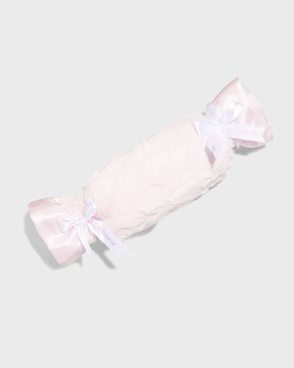Girl's Plush Satin Security Blanket