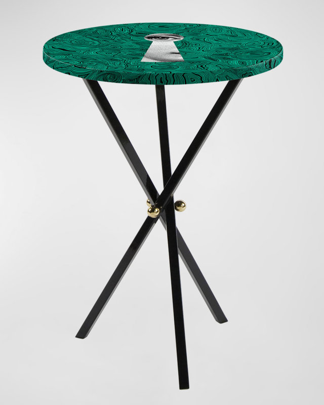 Serratura Malachite Side Table