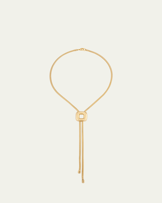 Valencia Gold-Plated Geometric Necklace