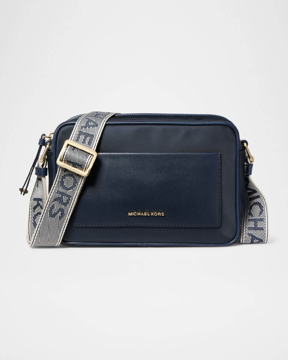 Jet Set Large Nylon Garbardine Crossbody Bag