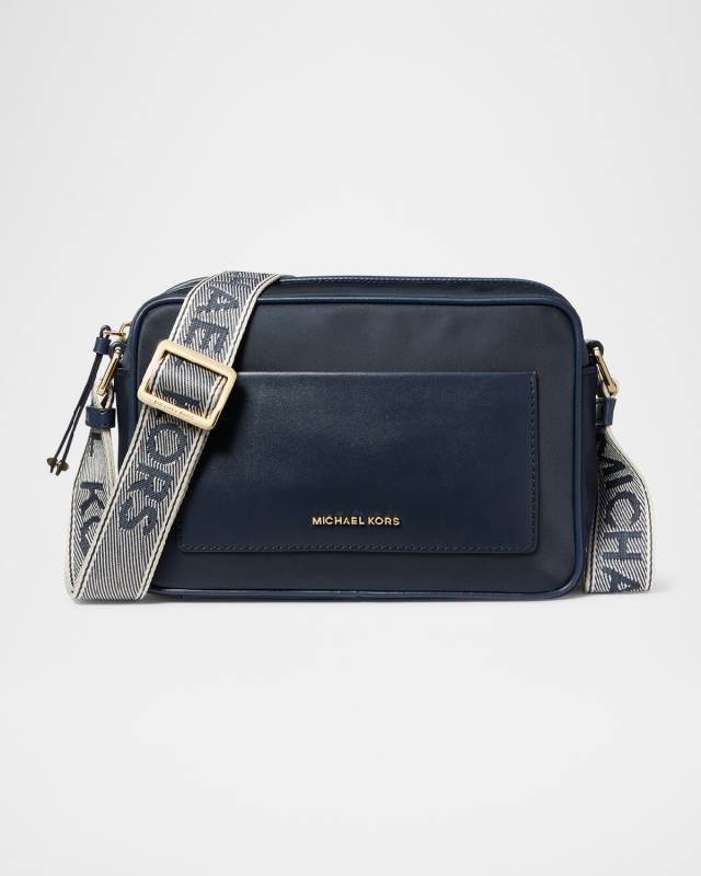 Jet Set Large Nylon Garbardine Crossbody Bag