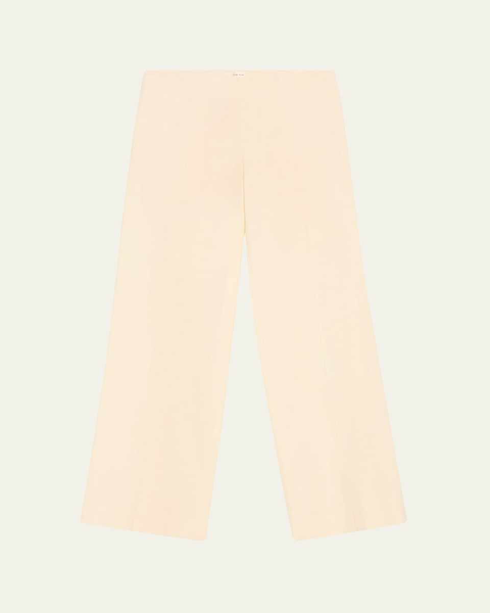Foulard Wide-Leg Linen Pants