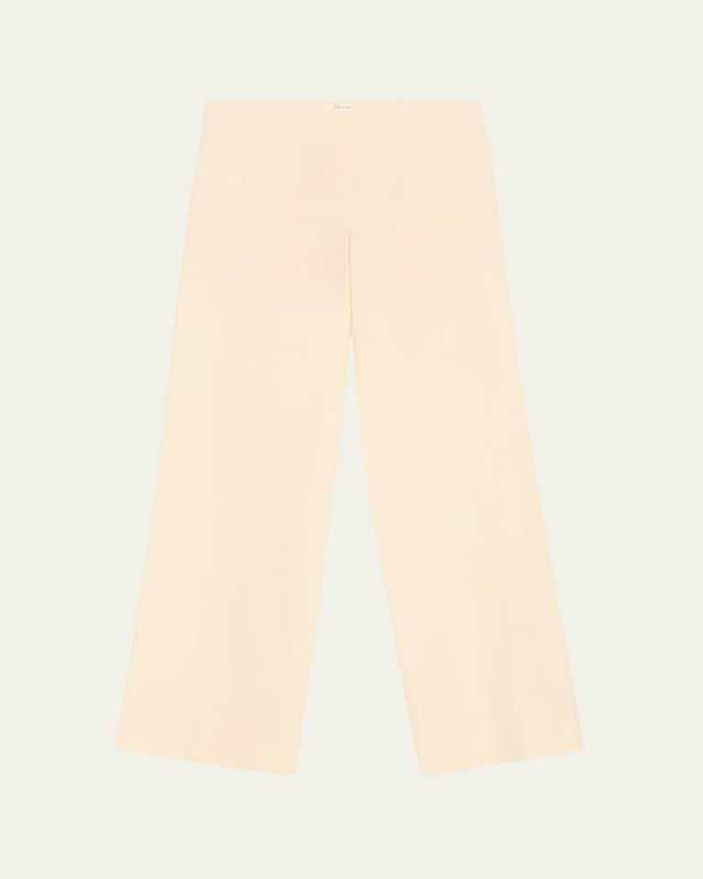 Foulard Wide-Leg Linen Pants