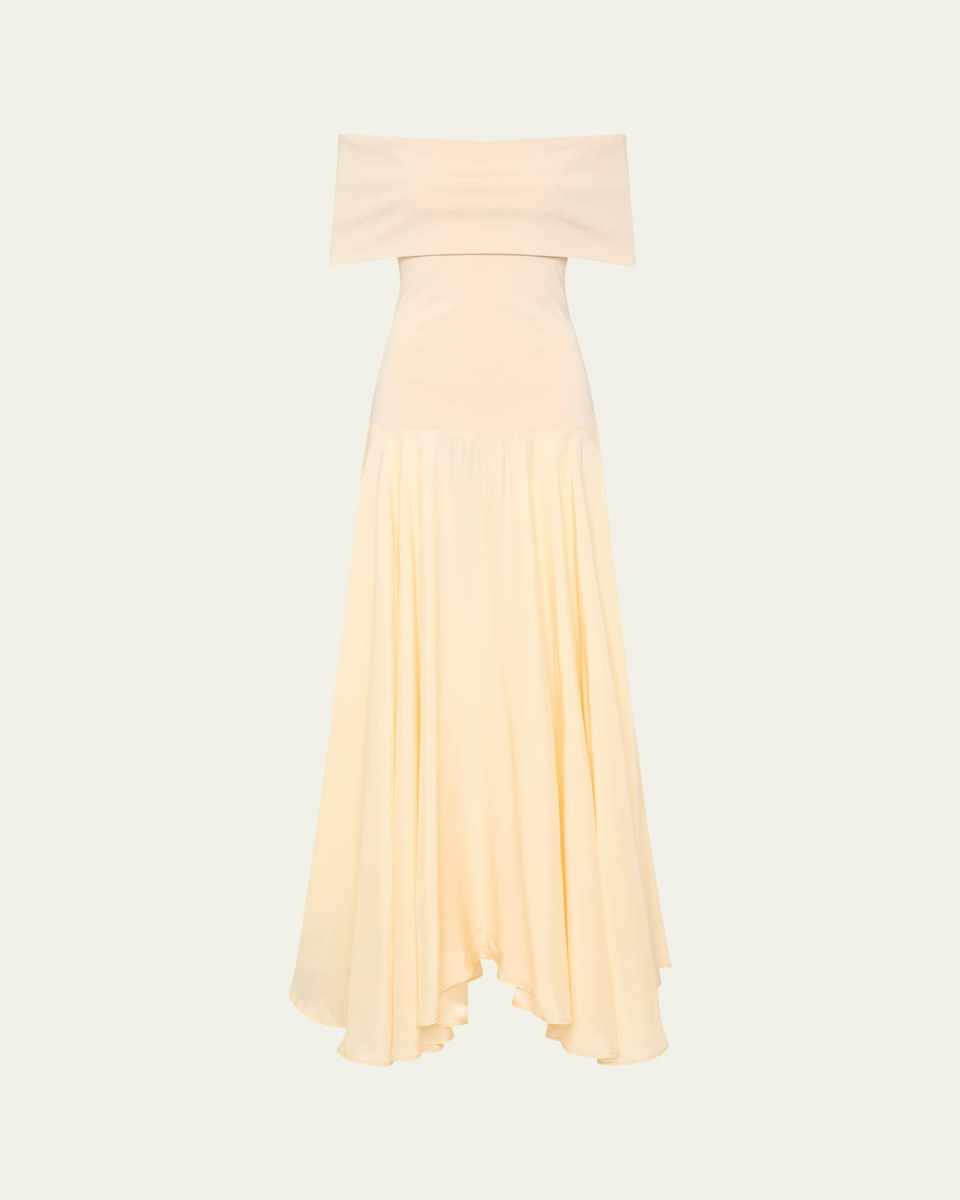 Illi Band Drop-Waist Maxi Dress