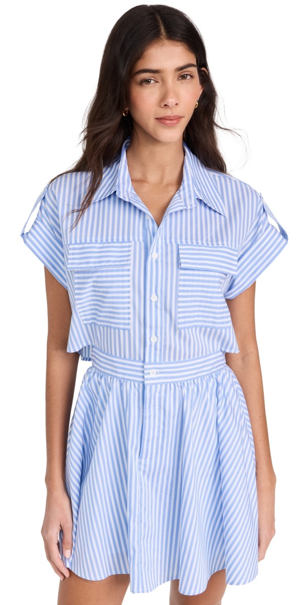 o. p.t Dress Stripe