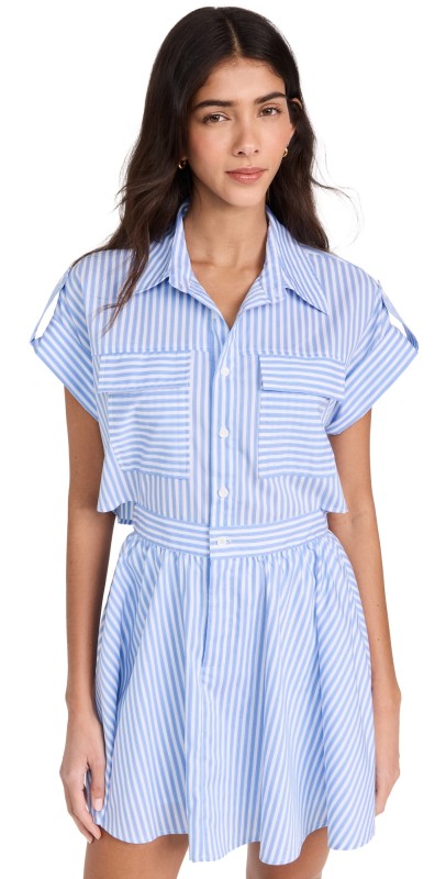o. p.t Dress Stripe