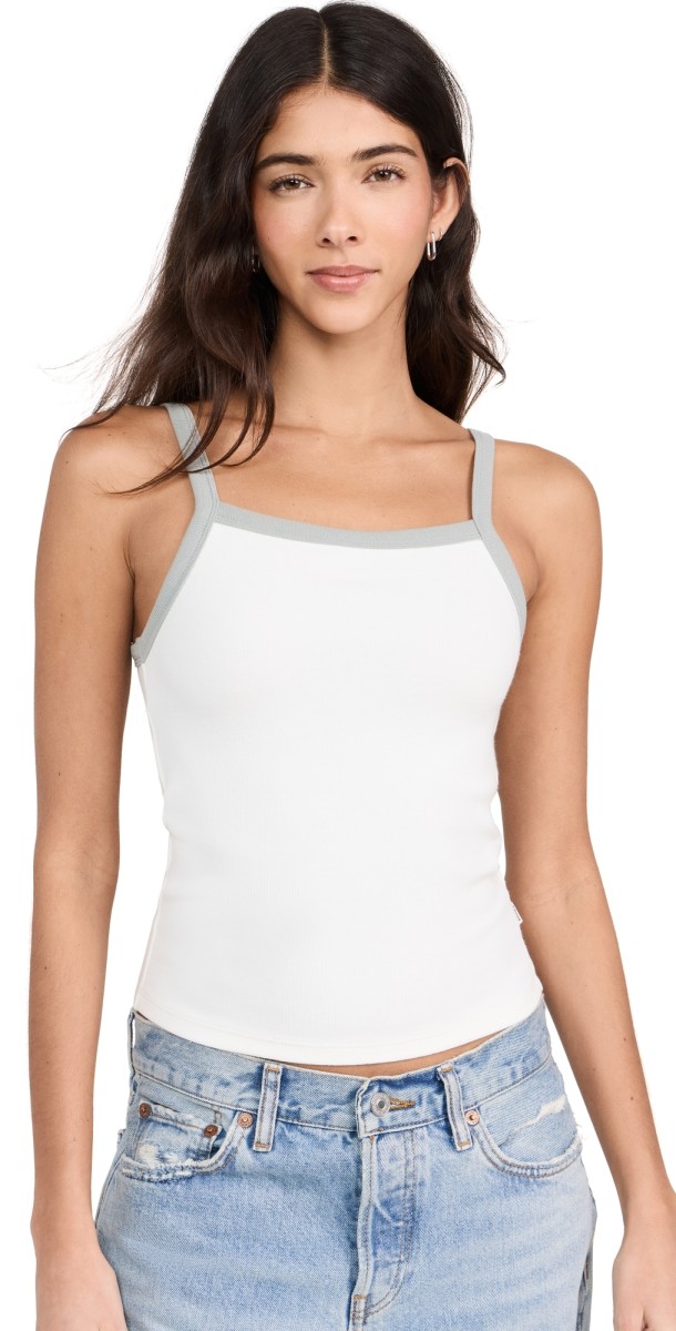 Rolla's Naomi Tank Fog/White