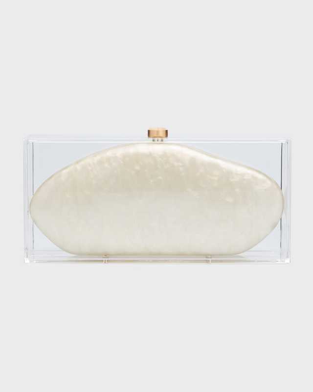 Annika Acrylic Clutch Bag