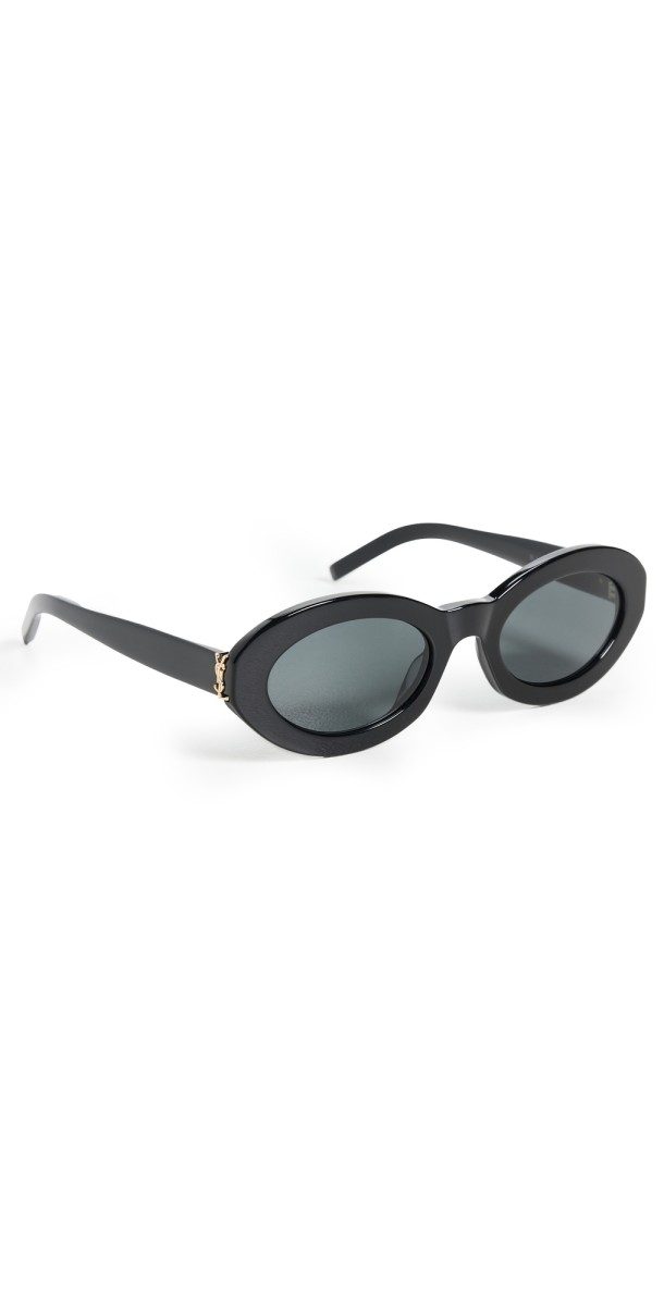 Saint Laurent SL M136 Sunglasses Black-Black-Black
