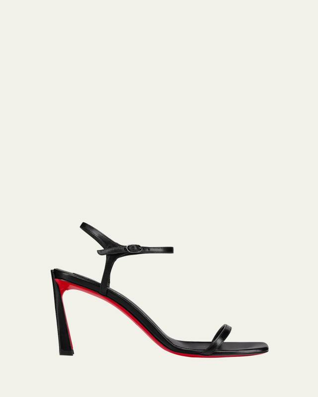 Condora Ankle-Strap Red Sole Sandals
