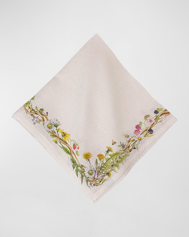 Meadow Walk Linen Napkin