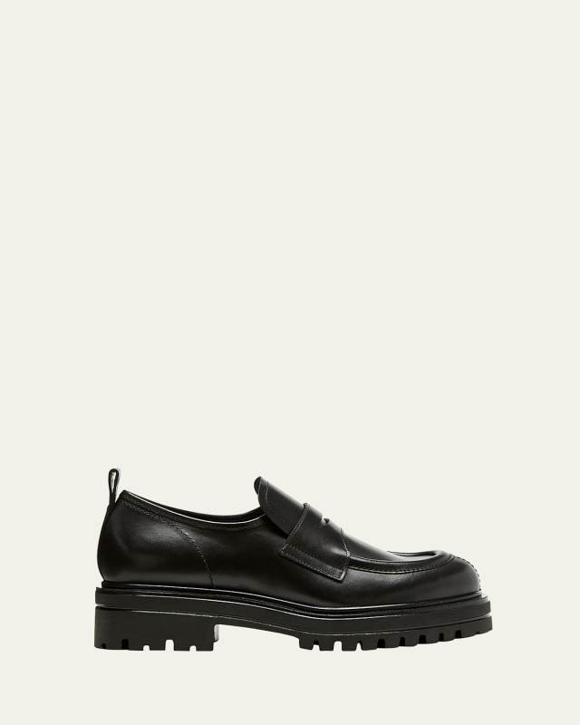 Refresh Leather Casual Penny Loafers