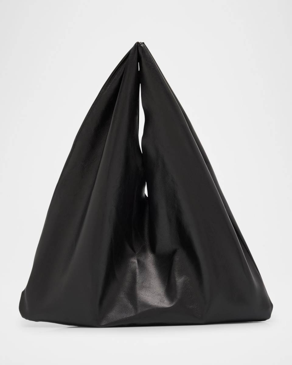 Small Bindle in Nappa Crackled Leather