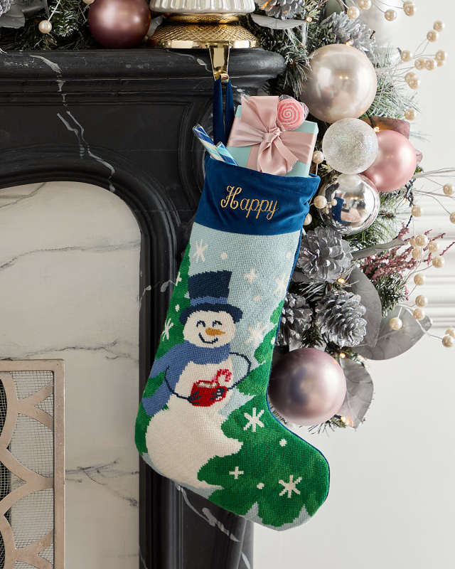 "The Frosty" Christmas Stocking, Personalized