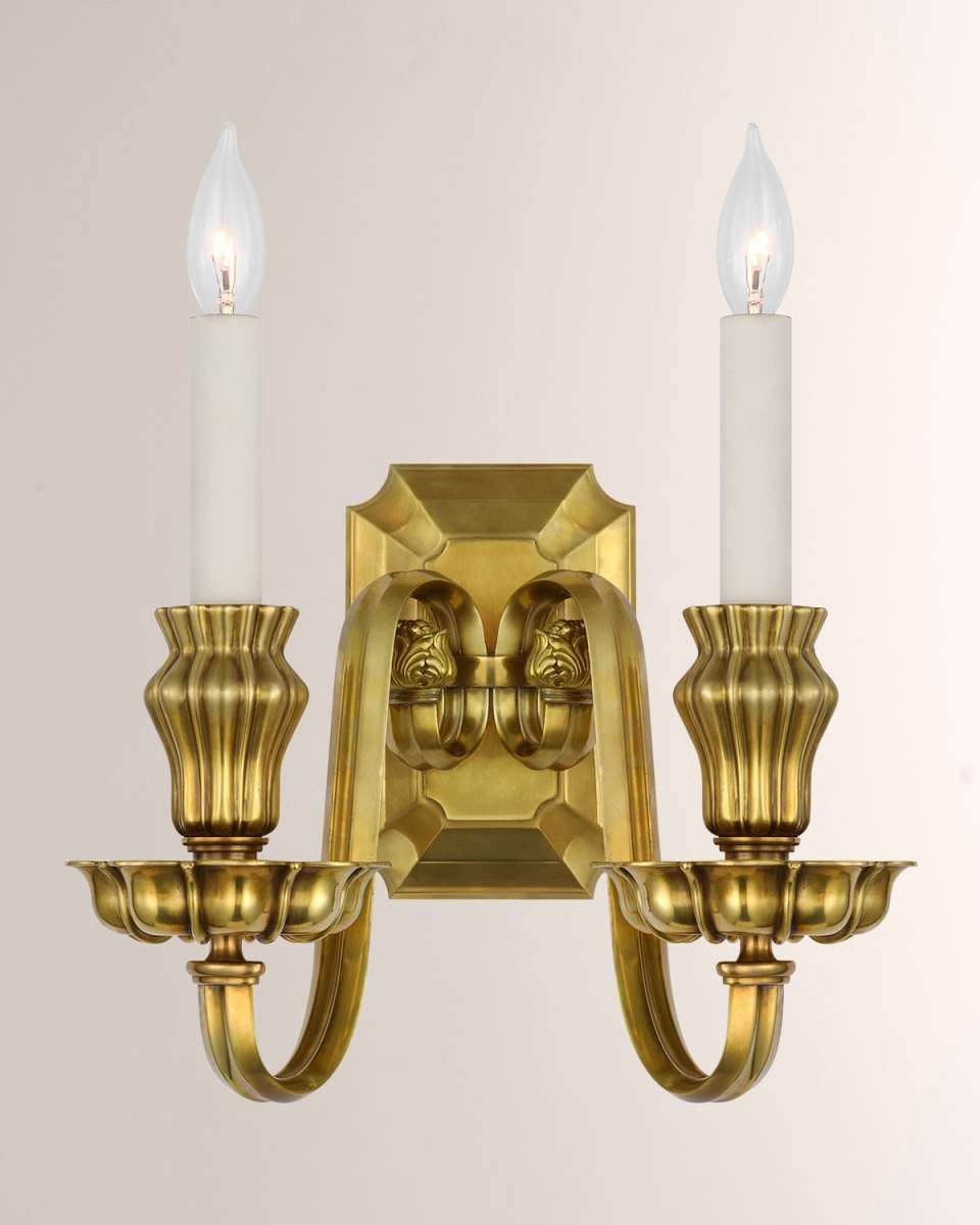 Falaise Double Sconce by Ralph Lauren