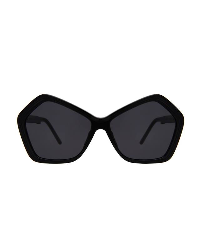 Barbra Geometric Acetate Sunglasses