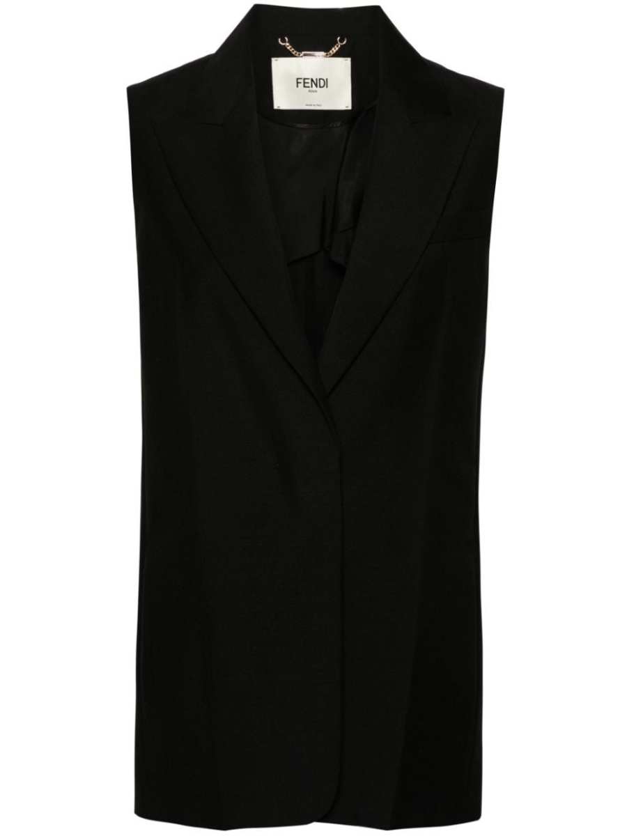peak-lapel waistcoat