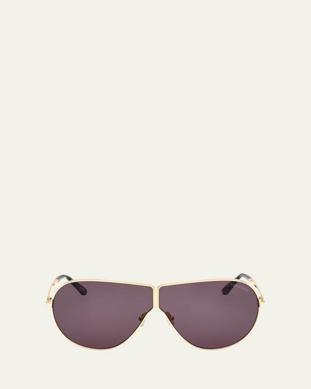 Keating Metal Aviator Sunglasses