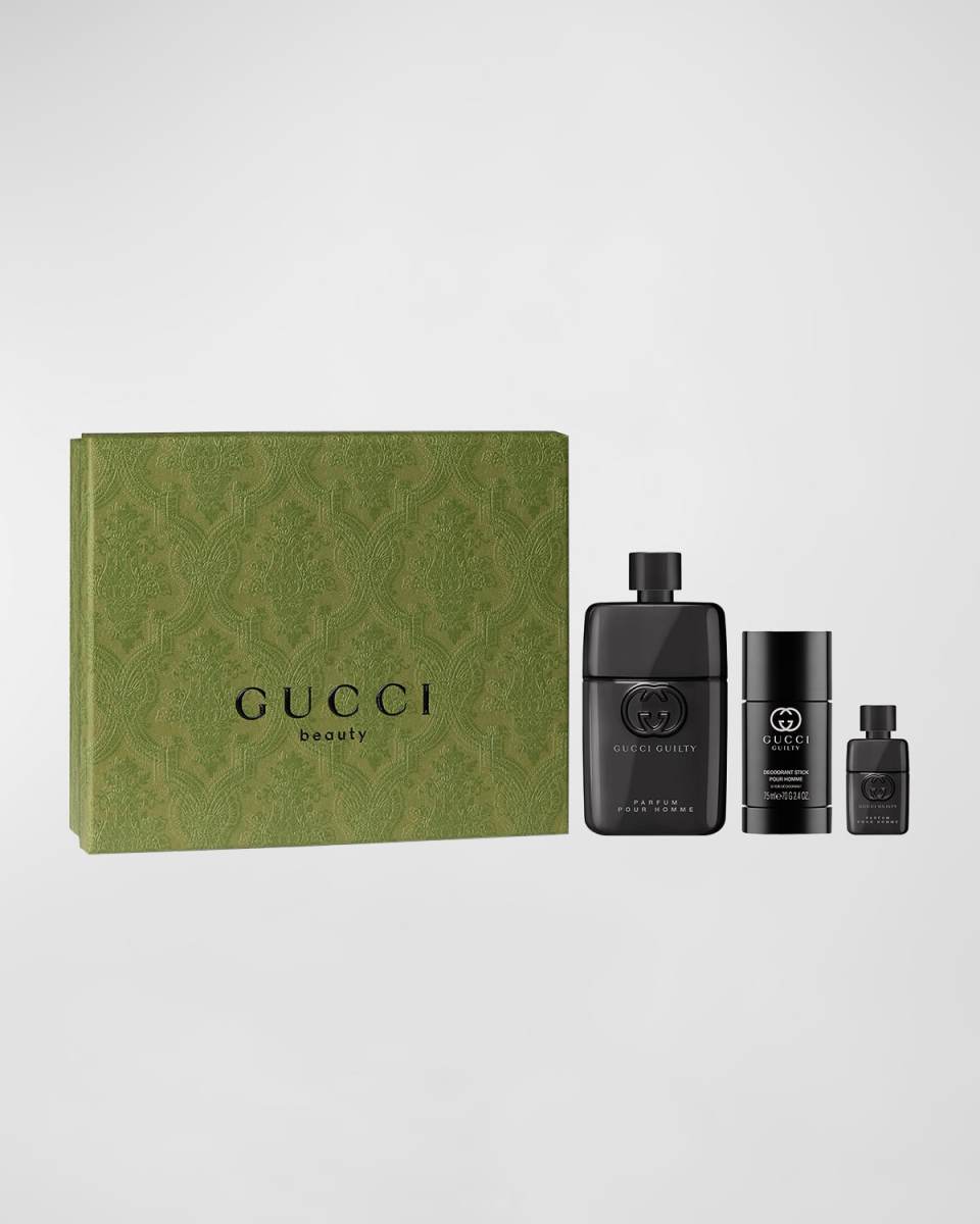 Gucci Men's 3-Piece Guilty Parfum Spring Gift Set