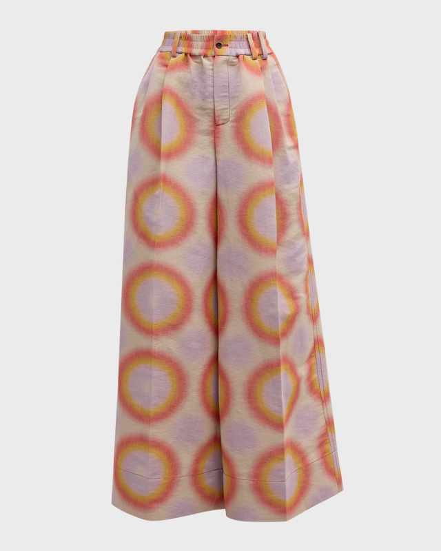 Groovy Dot Printed Jumbo Trousers