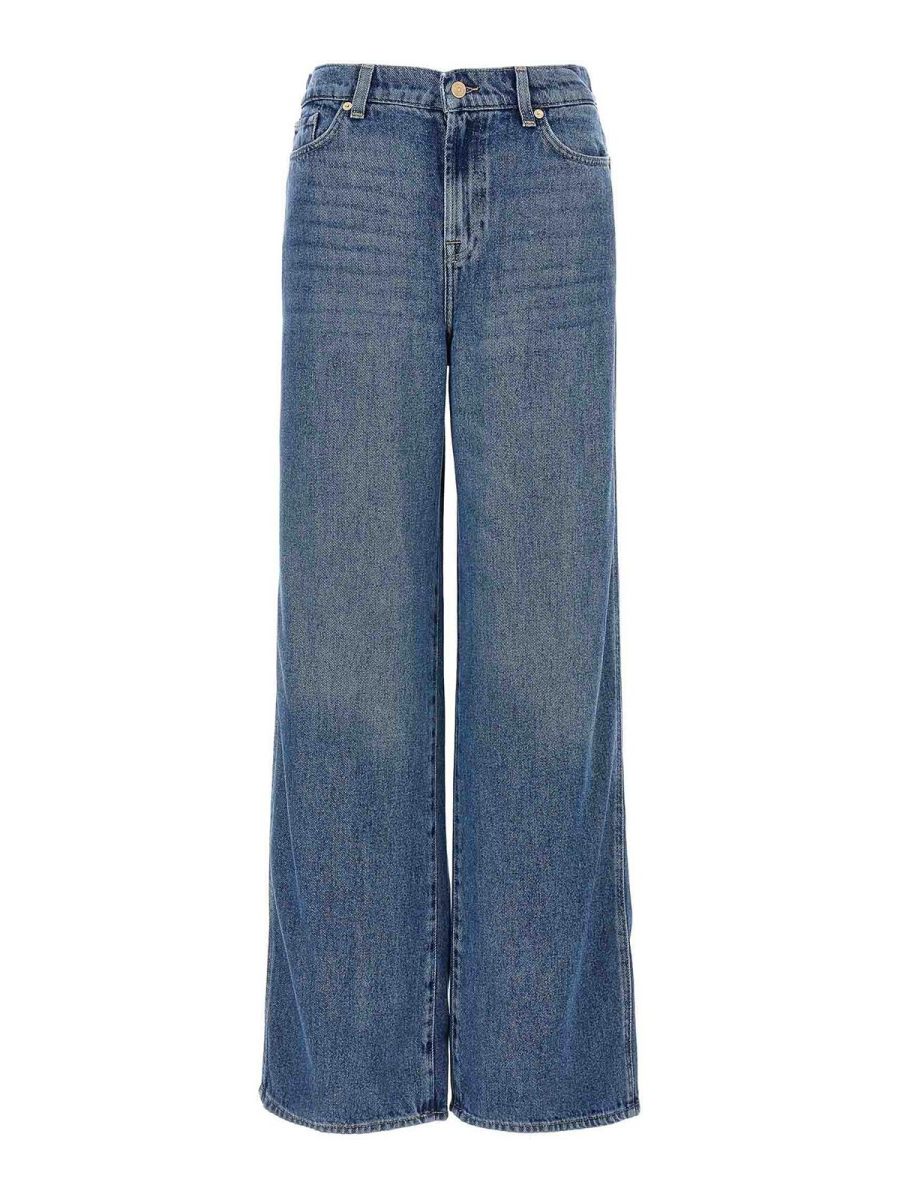 7 For All Mankind Jean Bootcut - Bleu