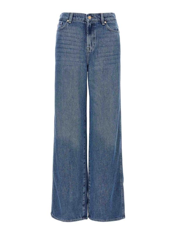 7 For All Mankind Jean Bootcut - Bleu
