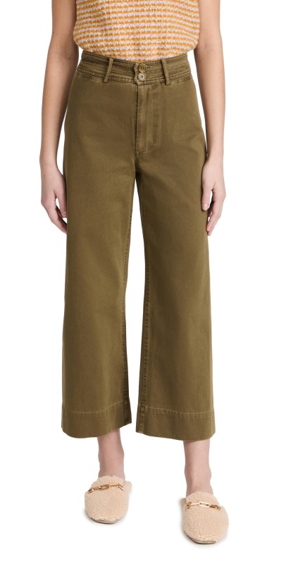 Apiece Apart Merida Pants Olive