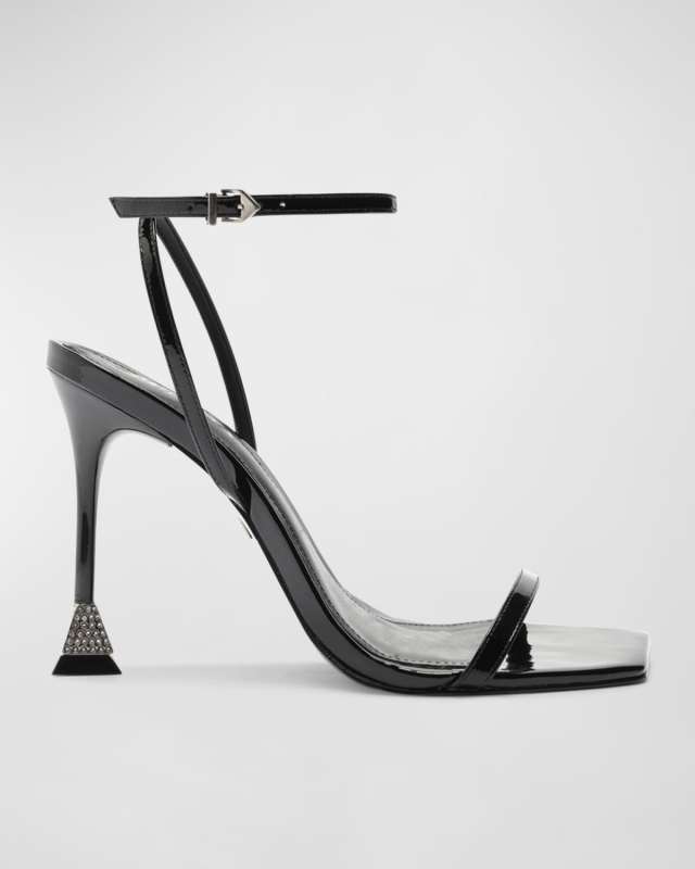 Joanna Patent Leather Stiletto Sandals