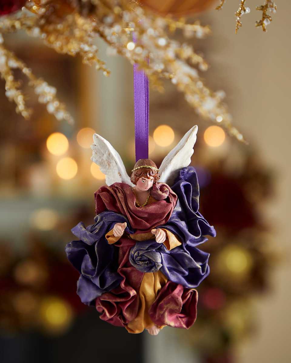 Angel Christmas Ornament with Robe
