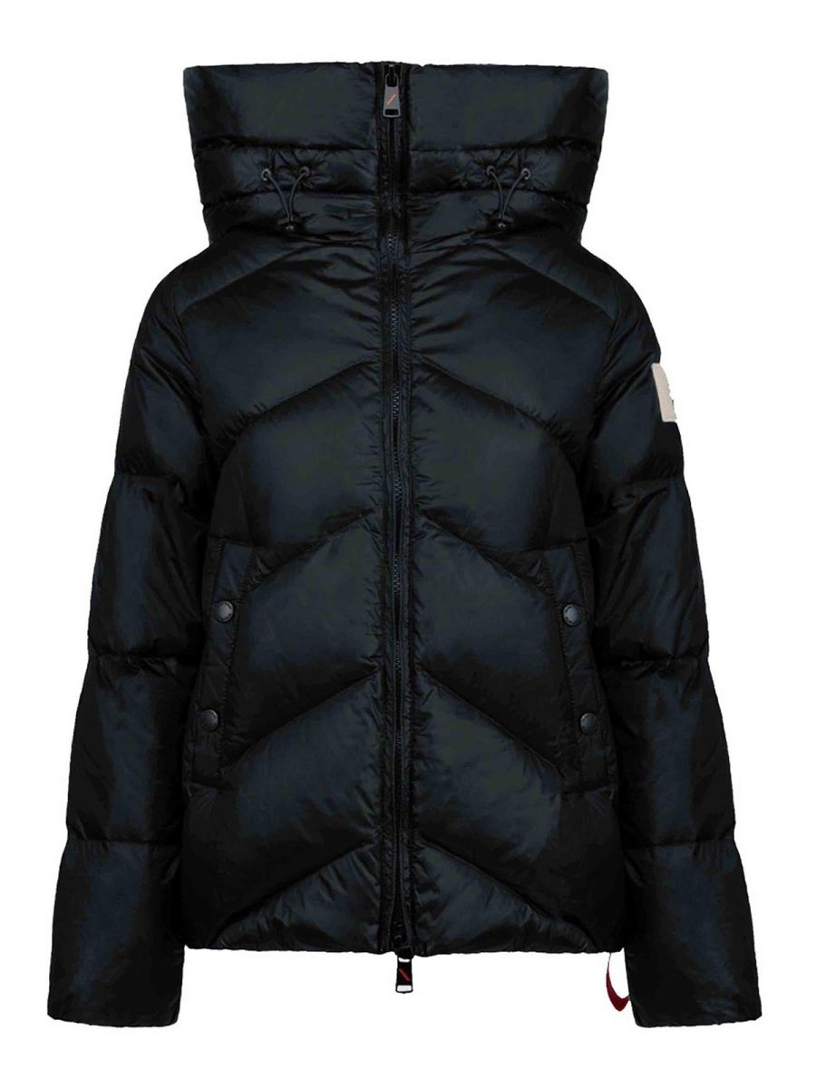 After Label Manteau Au Genou - Noir
