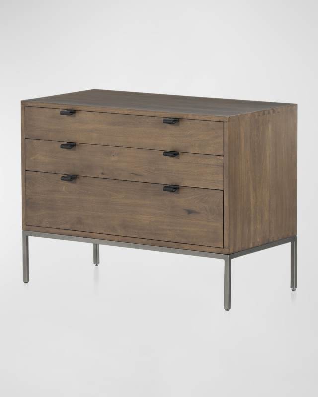 Trey 3-Drawer Nightstand
