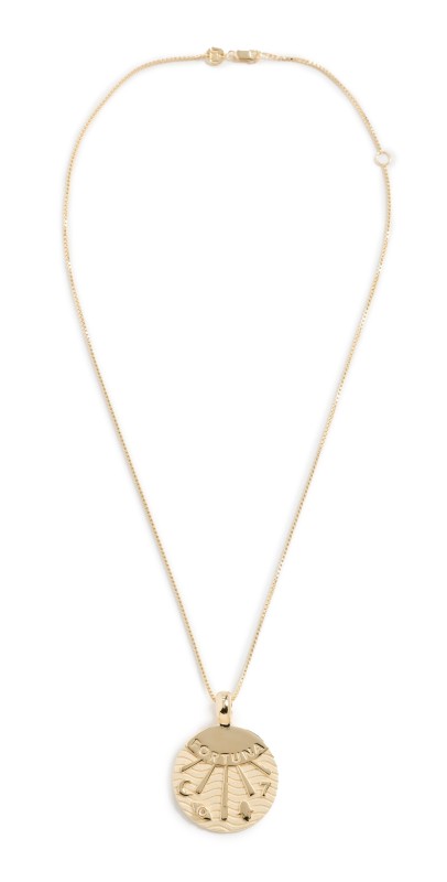 Jennifer Zeuner Jewelry Fortuna Necklace Gold