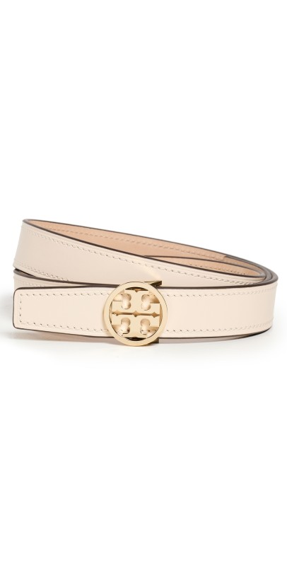 Tory Burch 1 Miller Belt New Cream/Gold